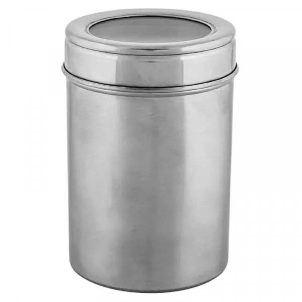 Снимка на Метална кутия за съхранение с прозрачен капак