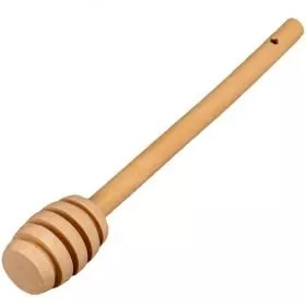 Снимка на Дървена лъжица за мед - 15 см
