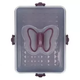 Снимка на Кутия за сладкиши и торти с капак - пеперуда