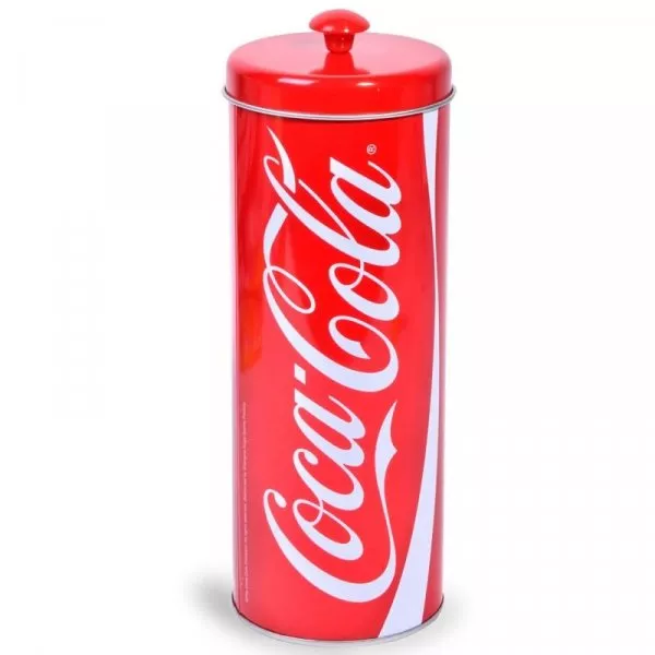 Снимка на Метална кутия за сламки - Coca-Cola