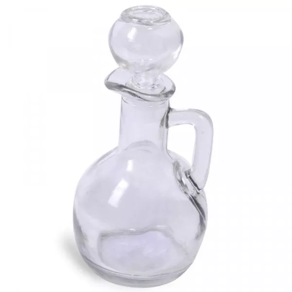 Снимка на Стъклена бутилка за зехтин или олио - 200 мл