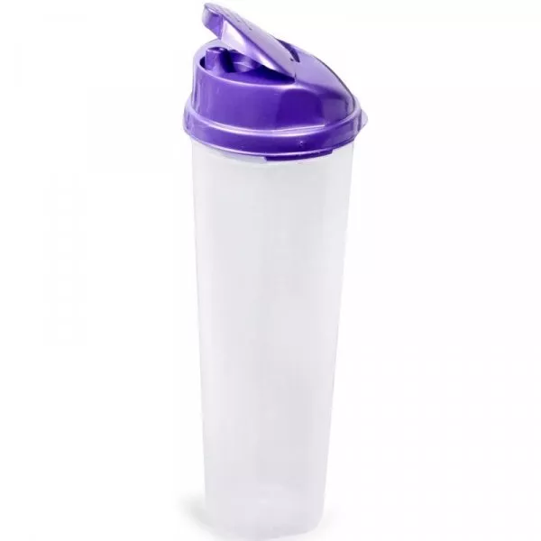 Снимка на Пластмасова бутилка за зехтин или олио с дозатор - 1 л