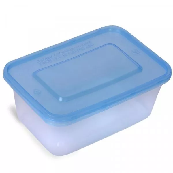 Снимка на Комплект кутия за съхранение на месо и риба - 1 л - 4 бр.