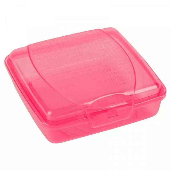 Снимка на Пластмасова кутия за сандвичи с капак - 550 мл