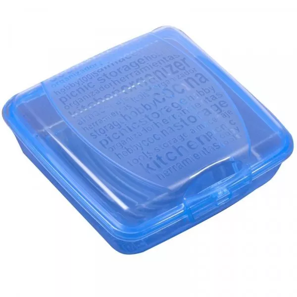 Снимка на Пластмасова кутия за сандвичи с капак - 550 мл