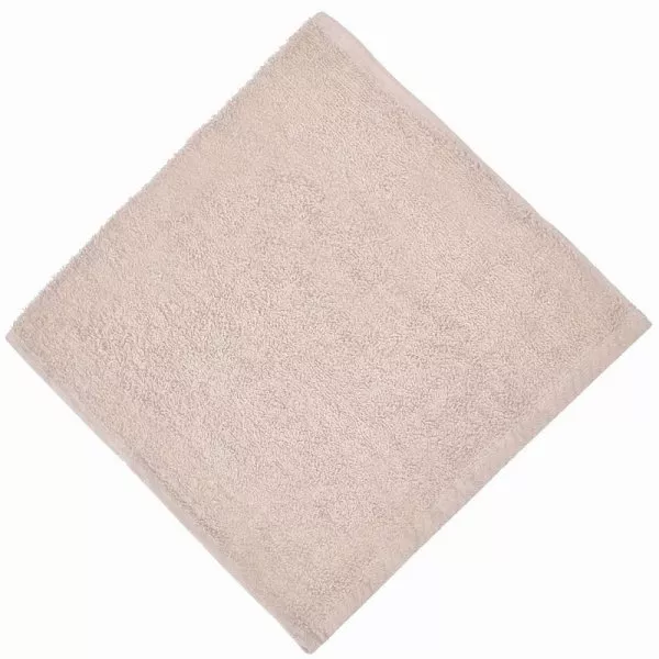 Снимка на Памучна хавлиена кърпа за ръце - бежова - 29 х 48 см