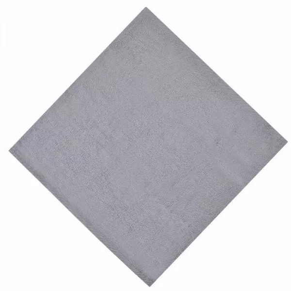 Снимка на Памучна хавлиена кърпа за ръце - сива - 29 х 48 см