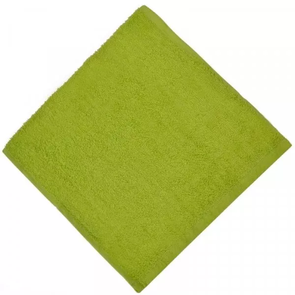Снимка на Памучна хавлиена кърпа за ръце - зелена - 29 х 48 см
