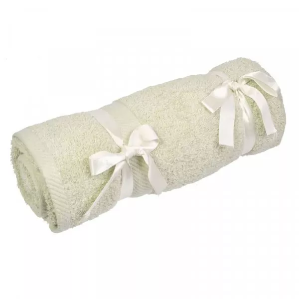 Снимка на Памучна хавлиена кърпа за баня - екрю - 70 х 140 см