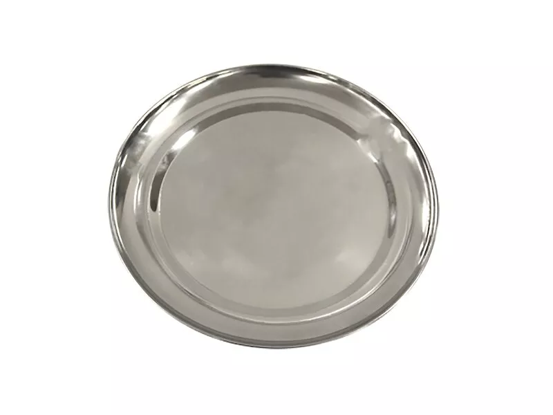 Снимка на Плитка иноксова чиния за поднасяне 24 см