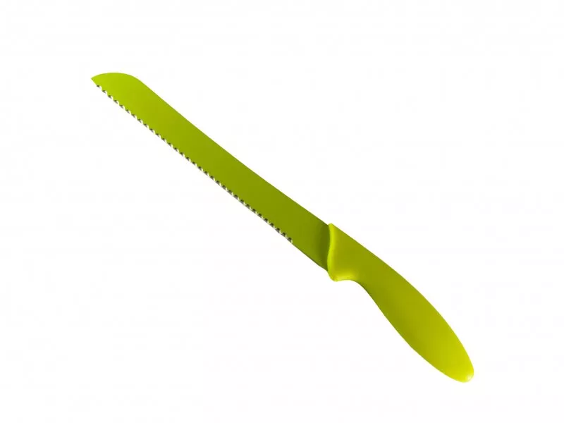 Снимка на Цветен нож за хляб - 20 см