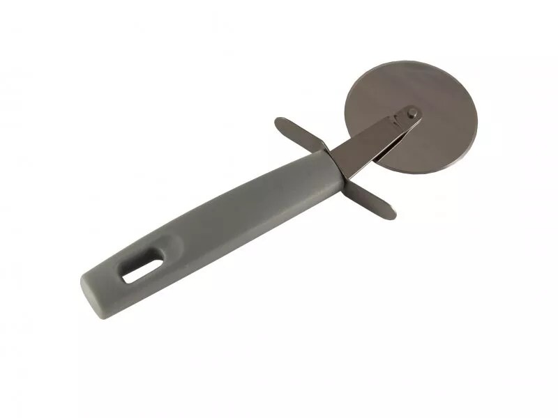 Снимка на Нож за пица инокс със сива дръжка