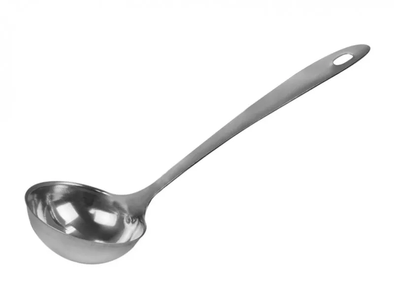 Снимка на Стилен метален черпак Лара с дълга дръжка