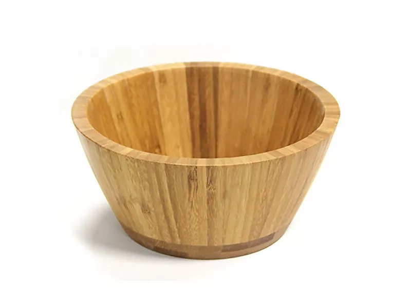 Снимка на Красива бамбукова купа конус - 20 см