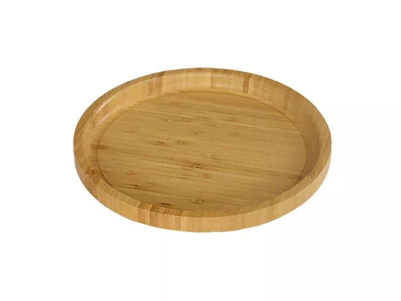 Снимка на Бамбукова кръгла табла - 34.5 см
