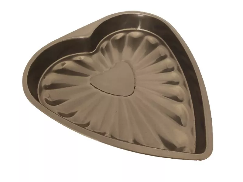 Снимка на Тефлонова форма за кекс сърце