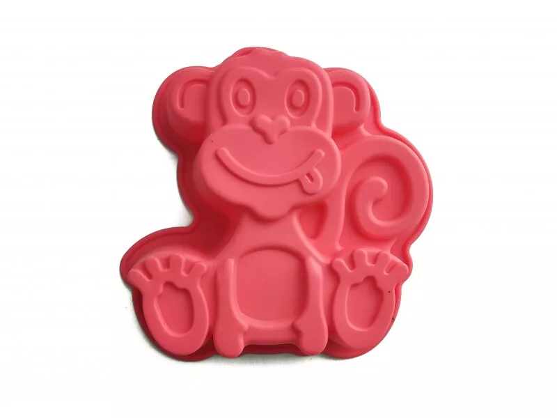 Снимка на Силиконова форма за кекс Маймунка