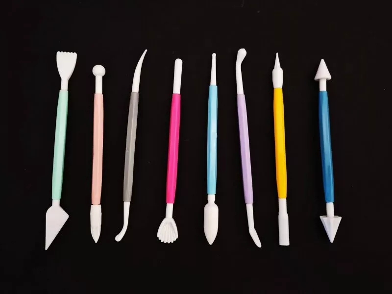 Снимка на Комплект сладкарски инструменти за моделиране 8 части