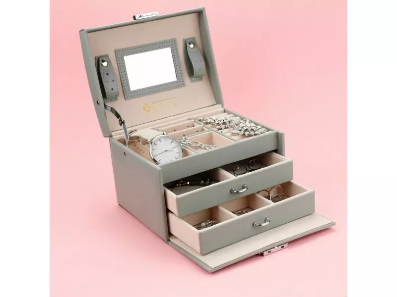 Снимка на Луксозна кутия за бижута и часовници