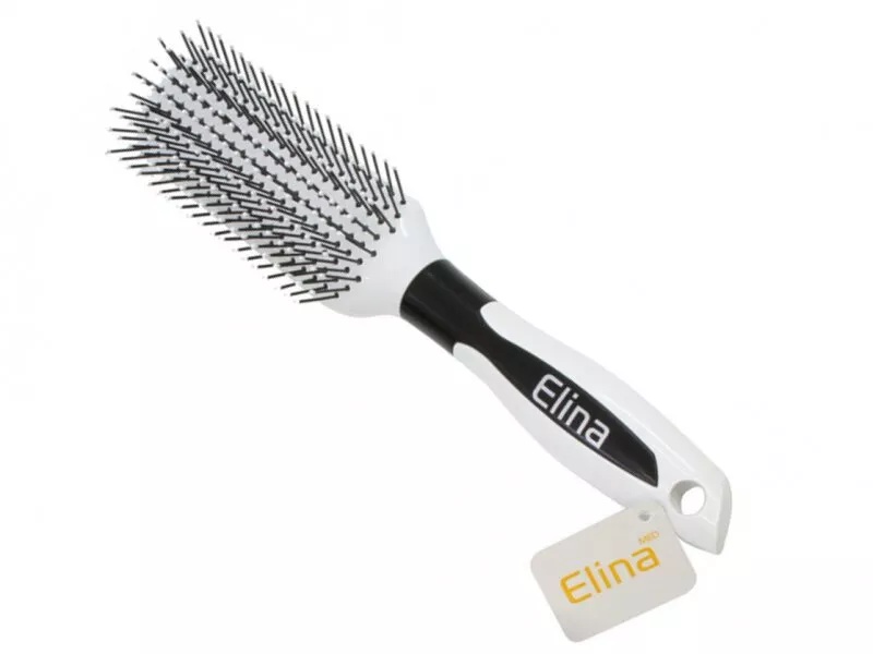 Снимка на Четка за къдрава коса Elina Med - 23 см