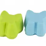 Снимка 2 на Комплект силиконови форми за малки кексчета 6 бр