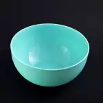 Снимка на Удобна малка пластмасова купа 0.5 литра с цвят Светло син