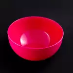 Снимка на Удобна малка пластмасова купа 0.5 литра с цвят Червен