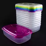Снимка 5 на Пластмасова кутия за съхранение на храна - 1 литър