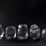 Снимка 5 на Стилен стъклен буркан за подправки, ядки и кафе - 150 мл