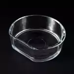 Снимка 2 на Стъклен комбиниран прибор за ордьоври 4+1 чинии, модел Lavin