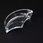 Снимка 3 на Стъклен комбиниран прибор за ордьоври 4+1 чинии, модел Lavin