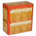 Снимка на Метална кутия за сухари с цвят 