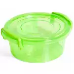 Снимка на Кутия за храна с капак с клик-клак - 300 мл с цвят Зелен