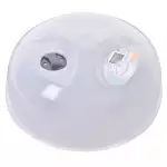 Снимка на Пластмасов капак за купа за микровълнова фурна - 25 см с цвят Прозрачен