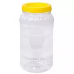 Снимка на Буркан за туршия ( маслини)- пластмасов - 3 л. с цвят Жълт