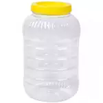 Снимка на Пластмасов буркан за туршия (маслини) - 5 л с цвят Жълт