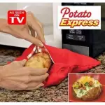 Снимка 3 на Potato Express Чанта за печени картофки в микровълнова фурна