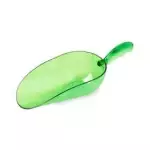 Снимка на Пластмасова кухненска лопатка за ядки, варива и семена с цвят Зелен