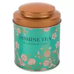 Снимка на Метална кутия за чай - Jasmine с цвят Зелен