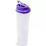 Пластмасова бутилка за зехтин или олио с дозатор - 1 л - син
