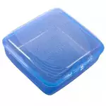 Снимка на Пластмасова кутия за съхранение на храна - 2 л с цвят Син