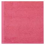 Снимка на Памучна хавлиена кърпа за лице - корал - 44 х 78 см с цвят Розов