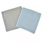 Снимка на Комплект памучни хавлиени кърпи за ръце - сиви - 28 х 28 см. - 2 бр. с цвят Сив