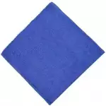 Памучна хавлиена кърпа за ръце - синя - 29 х 48 см