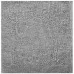 Снимка на Памучна хавлиена кърпа за лице - сива - 44 х 78 см с цвят Светло сив