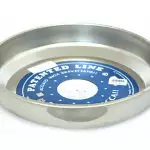 Снимка на Кръгла алуминиева тава с незалепващо покритие 34x7см. с цвят Метален