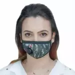 Защитна маска с клапан подсилена със сребърни йони (размер L-XL)
