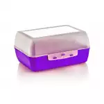 Пластмасова кутия за сандвичи средна - лилав