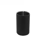 Снимка на Стилен иноксов охладител за вино ф12 с цвят Черен