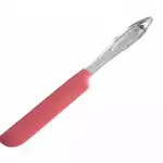 Снимка на Силиконов нож за размазване с цвят Червен